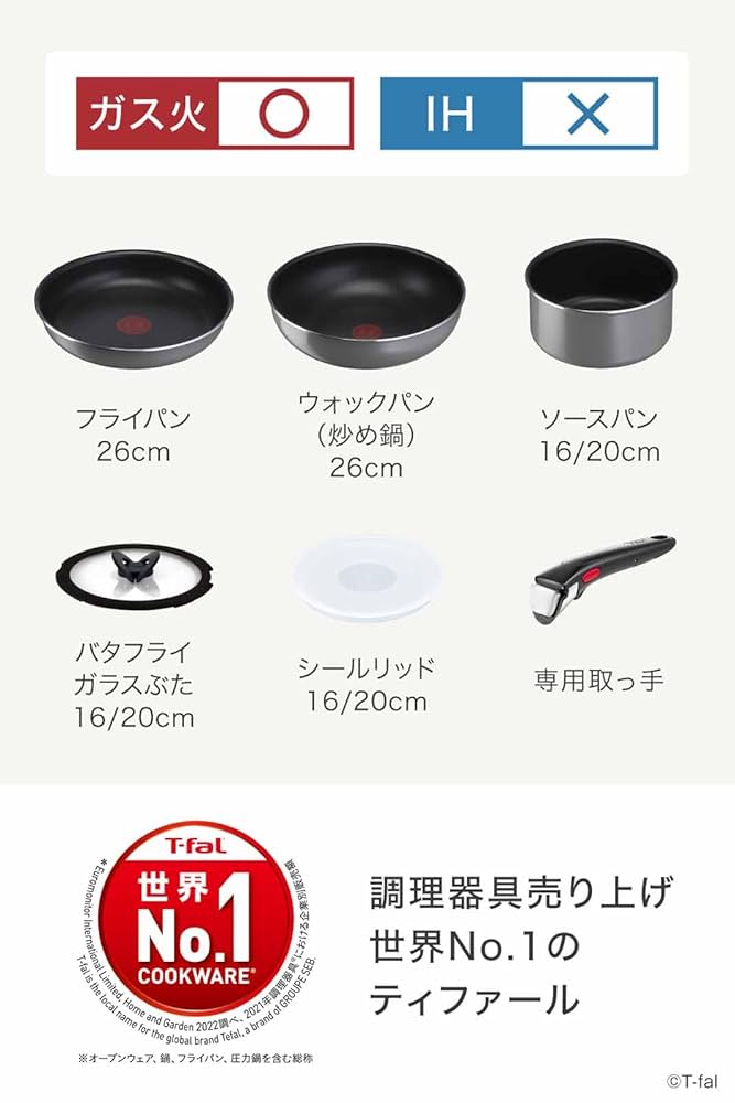 Amazon.co.jp: 【セット買い】【オンライン限定】 ティファール